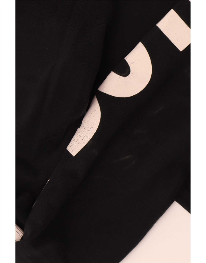 Nike - Leggings gráficos para mujer (talla 40), algodón negro mediano