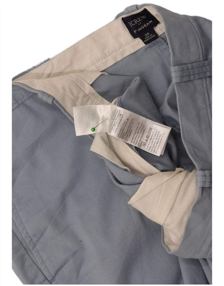 J. CREW Pantalones cortos chinos para hombre W36 Algodón azul grande