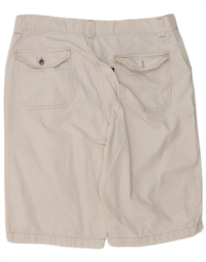Jeckerson Bermudas para hombre W36 grande blanco