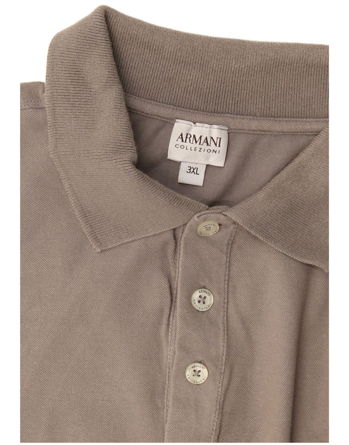 Armani Collezioni Polo Hombre 3XL Gris