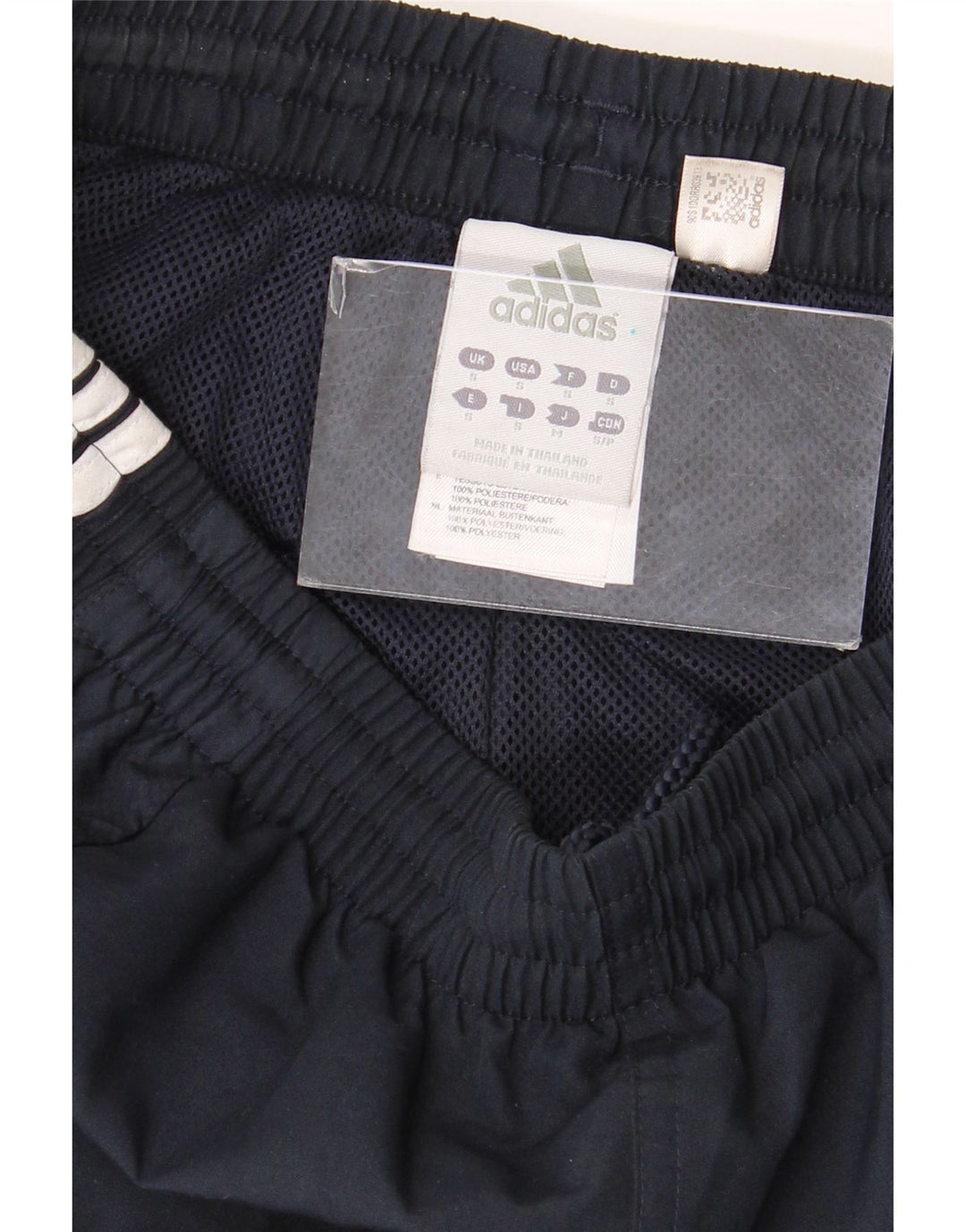 Adidas Hombre Pantalones De Chándal Joggers Small Azul Marino Poliéster