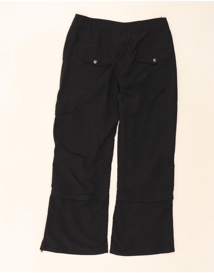 MOUNTAIN EQUIPMENT Womens Short Cargo Trousers US 8 Medium W32 L27 Black Vintage Mountain Equipment and Second-Hand Mountain Equipment from Messina Hembry 