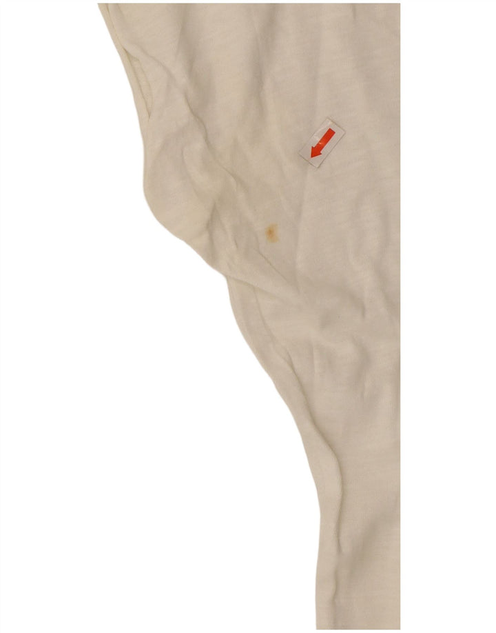 TOMMY HILFIGER Camiseta gráfica extragrande para mujer UK 10 Small White