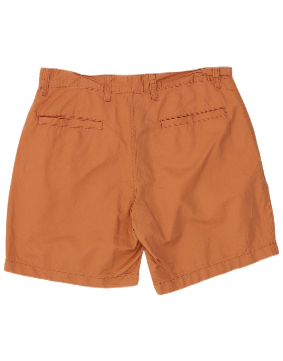 Pantalón Corto Chino Patagonia Hombre W32 Algodón Naranja Medio