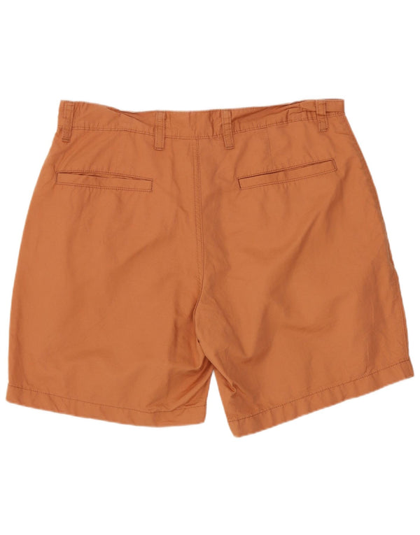 Pantalón Corto Chino Patagonia Hombre W32 Algodón Naranja Medio