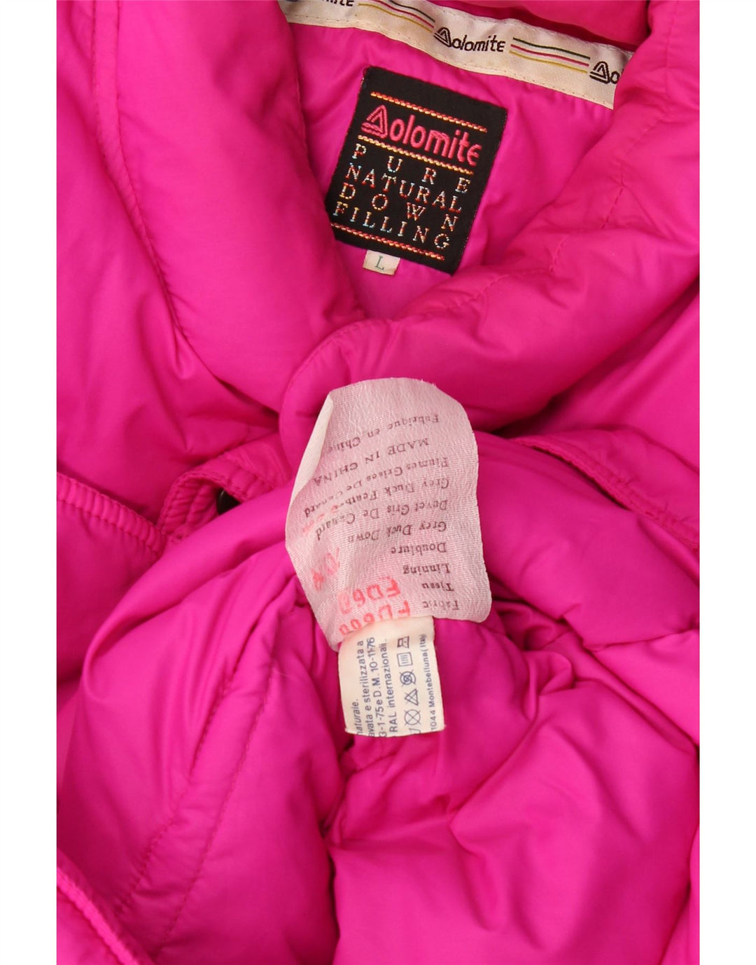 Dolomite Chaleco acolchado para hombre UK 40 Large Pink
