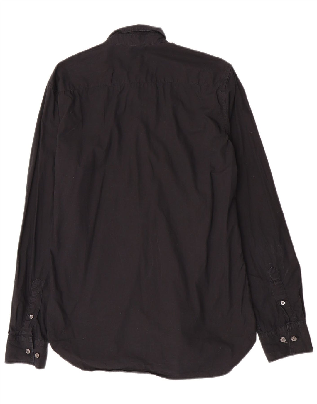 Camisa para hombre French Connection Small de algodón negro