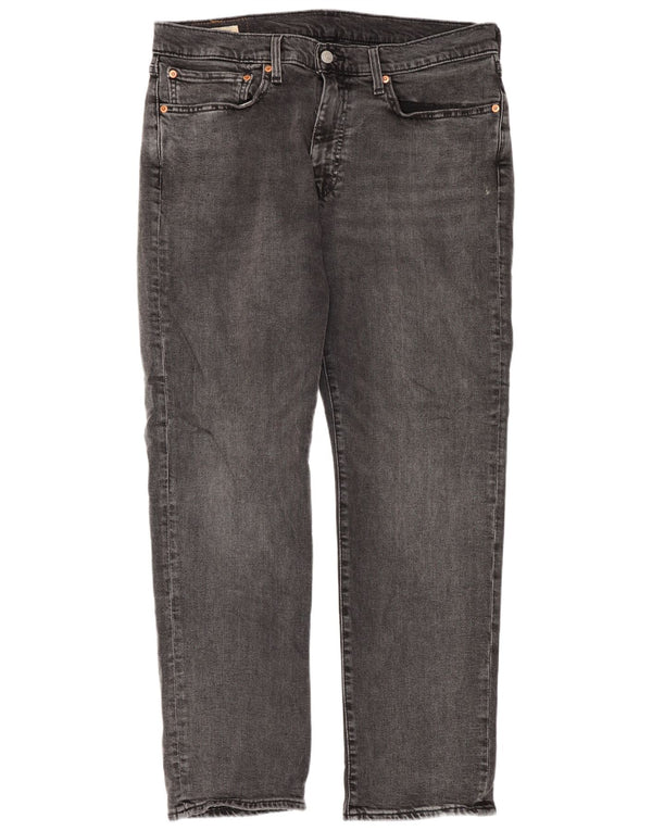 Levi's Jeans rectos 514 para hombre W34 L30 Algodón gris