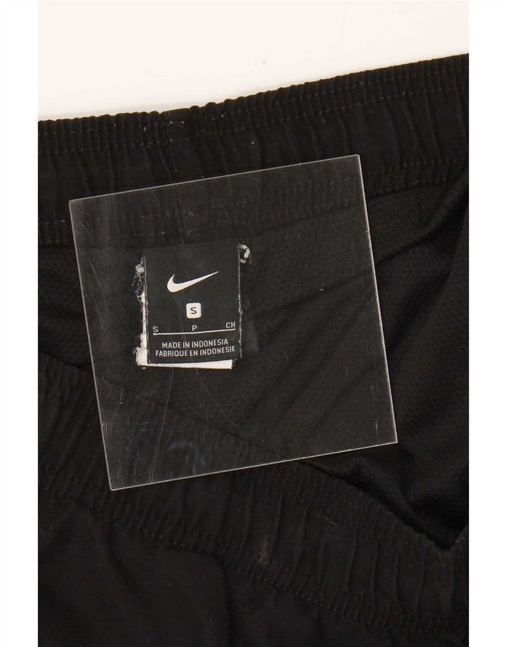 Nike - Pantalones cortos deportivos para hombre, talla pequeña, poliéster negro