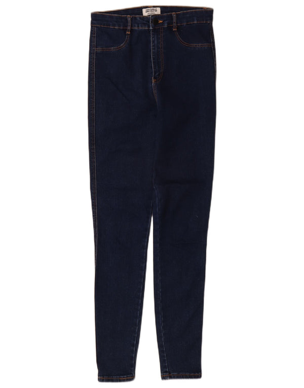 Zara Vaqueros pitillo Trafaluc para mujer EU 38 Small W28 L30 Azul marino
