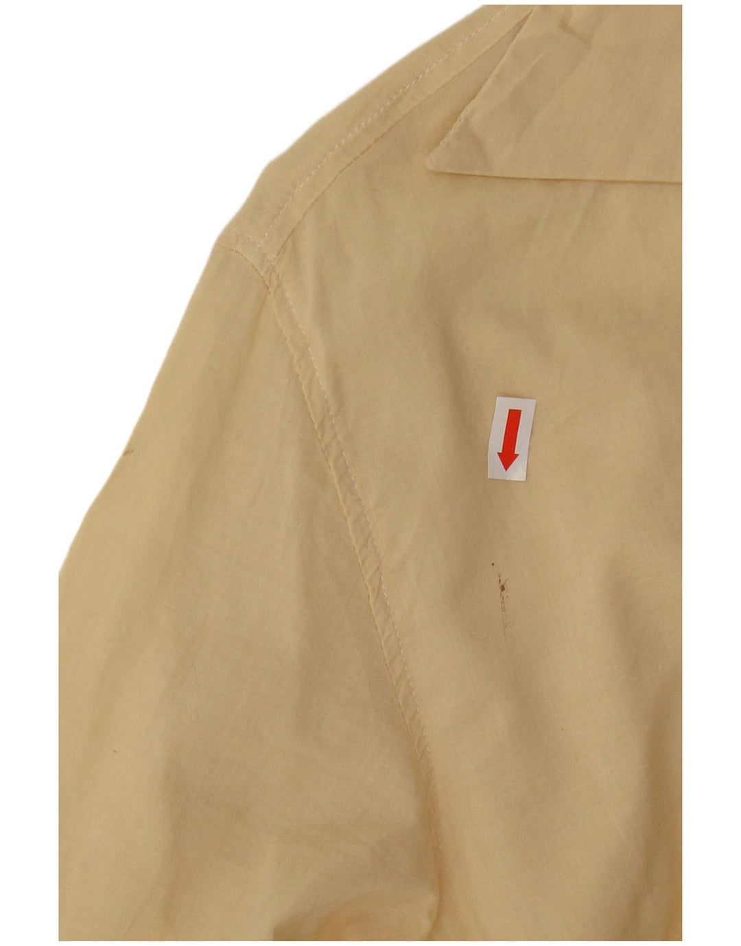 Murphy & Nye Camisa tipo jersey de manga 3/4 para mujer UK 14 Algodón amarillo mediano