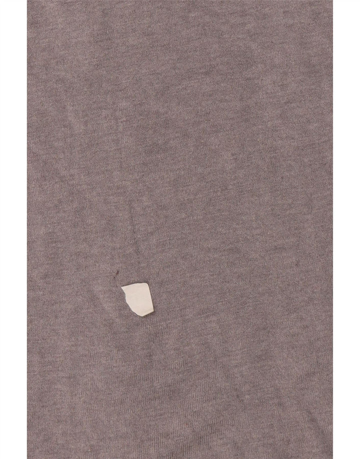 Zara Mujer Vestido Jersey Sin Mangas UK 42 Gris Medio