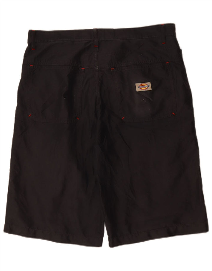 Pantalones cortos tipo chino para hombre Dickies Talla Grande W36 Negro Poliéster