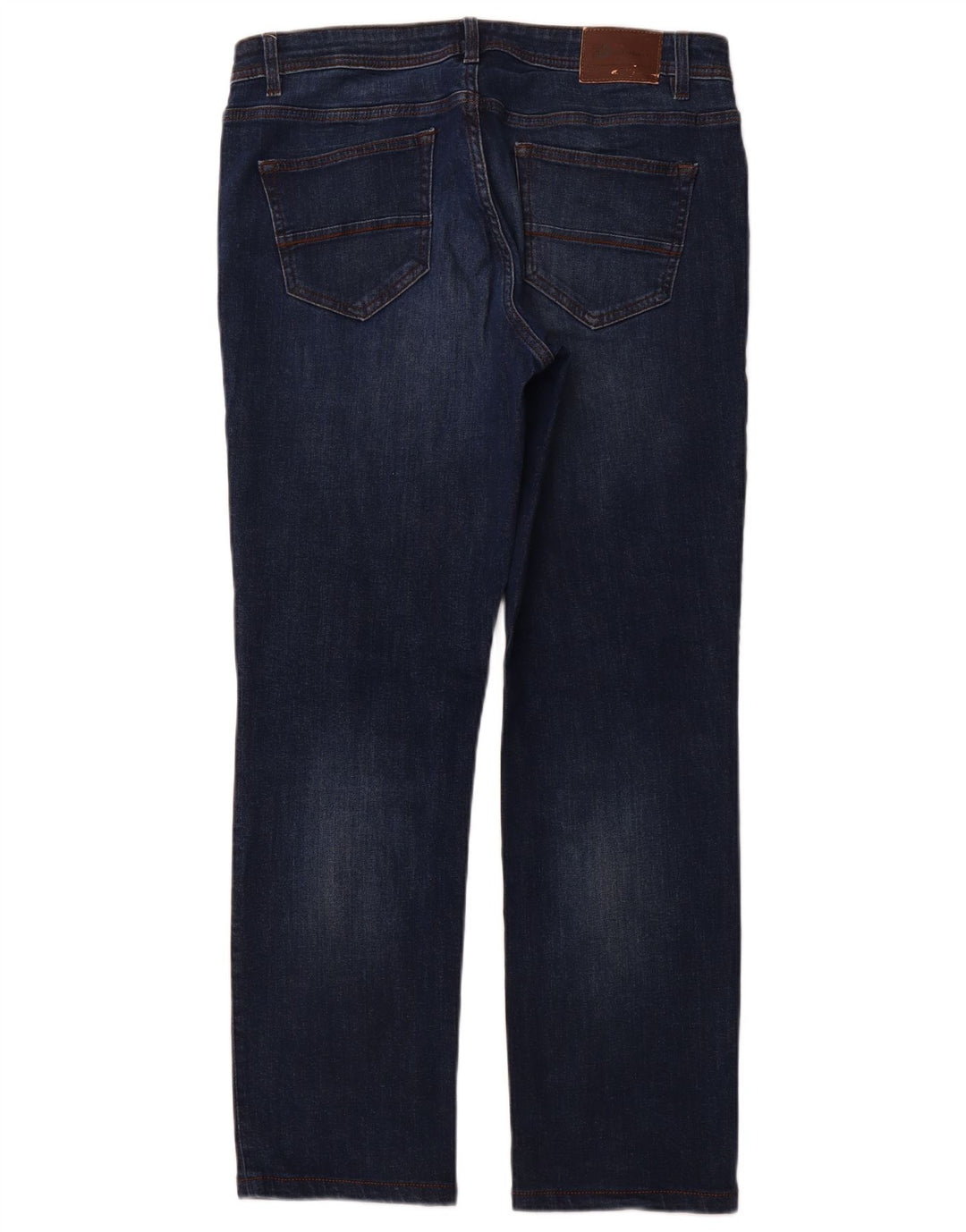 DACK'S Jeans rectos para hombre IT 50 Large W34 L31 Algodón azul marino