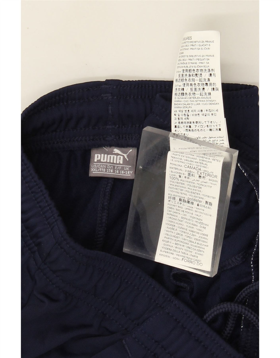 Puma Pantalón Chándal Niño 15-16 Años Azul Marino Poliéster