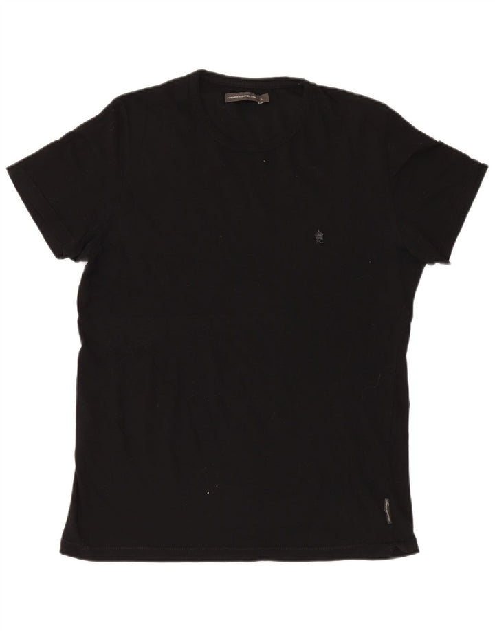 French Connection - Camiseta para hombre, talla grande, color negro