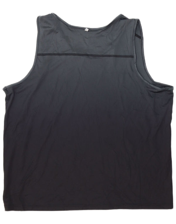 RUSSELL ATHLETIC Camiseta sin mangas para hombre UK 46/48 XL Negro Poliéster