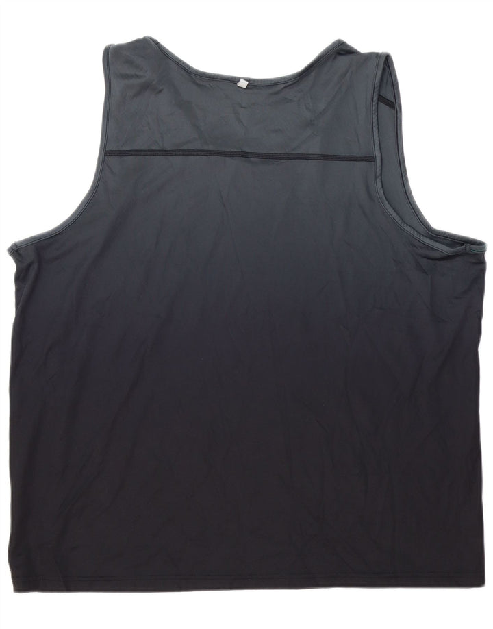 RUSSELL ATHLETIC Camiseta sin mangas para hombre UK 46/48 XL Negro Poliéster