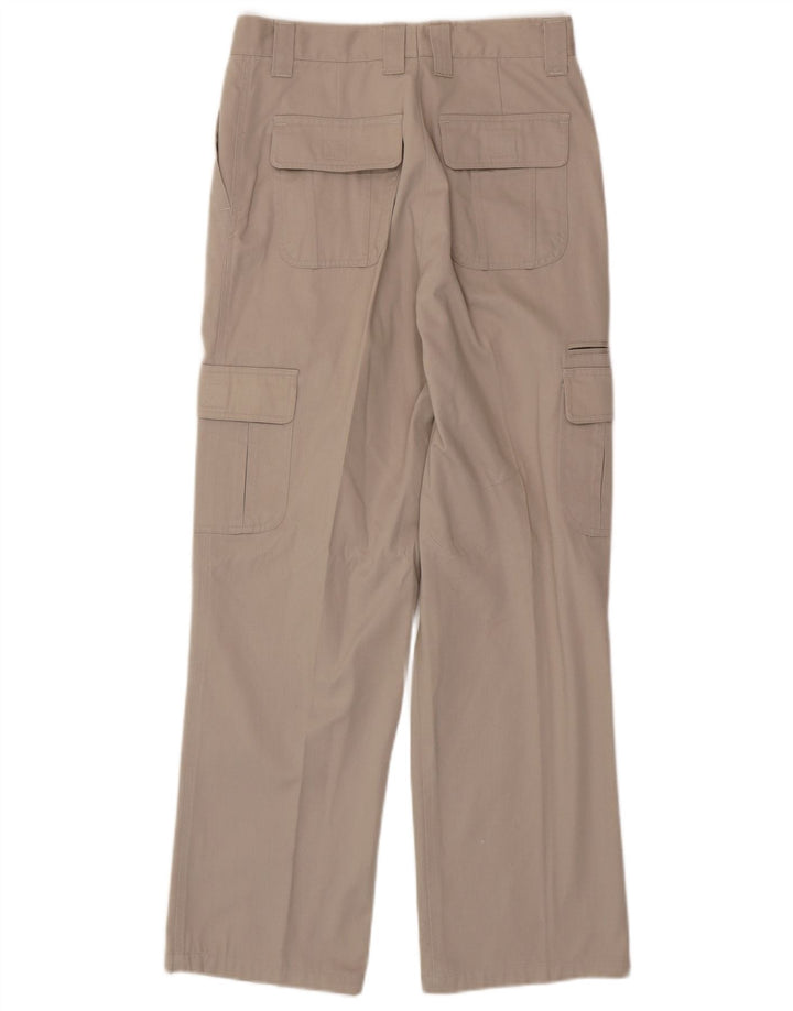 VINTAGE Pantalones cargo rectos clásicos para hombre W29 L29 Beige