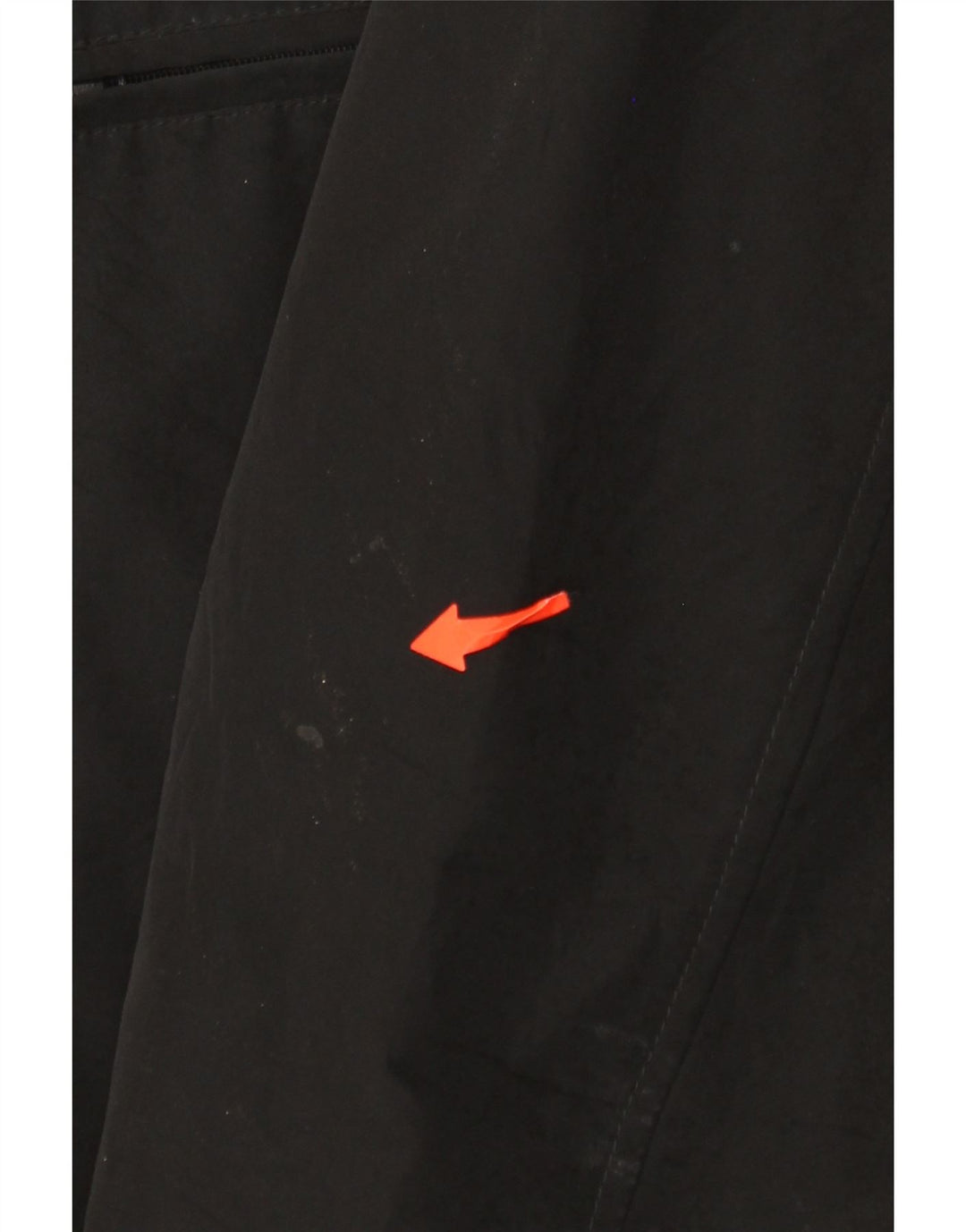 Chaqueta utilitaria de corte holgado para hombre Blue Side UK 36 Small Poliéster negro