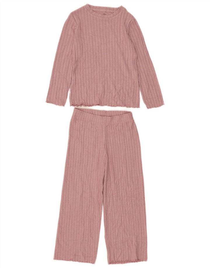 Marks & Spencer Conjunto de 2 piezas para niña 5-6 años Viscosa rosa