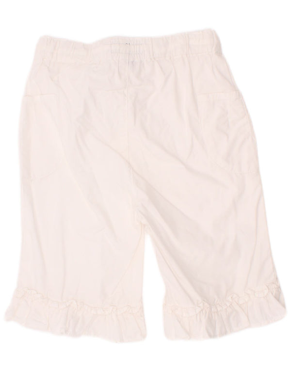Gant Pantalones casuales de pierna ancha para niñas de 18 a 24 meses W20 L8 Algodón blanco