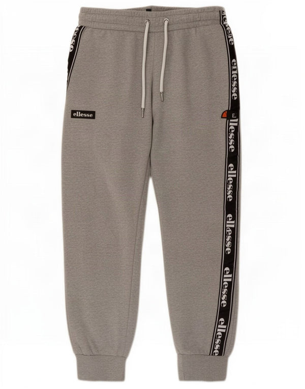 Ellesse Pantalones de chándal para mujer Joggers UK 8 Small Grey Colourblock