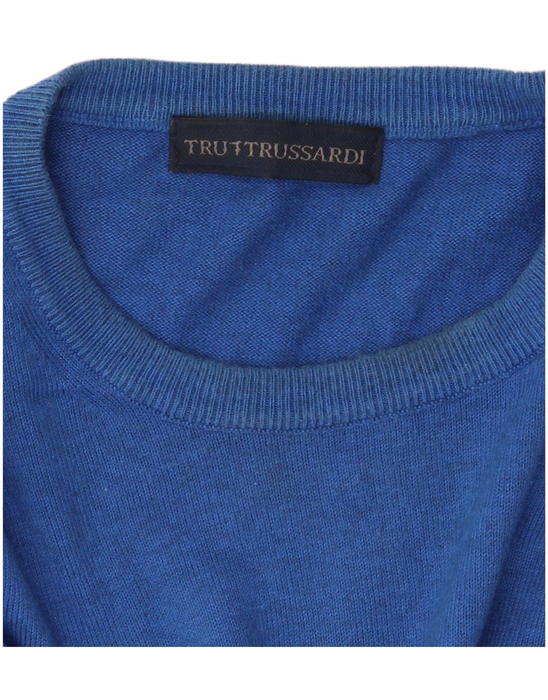 Trussardi Jersey De Cuello Redondo Hombre XL Azul