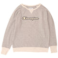 Champion Sudadera Con Estampado De Hombre Jersey Grande Gris Colorblock Poliéster