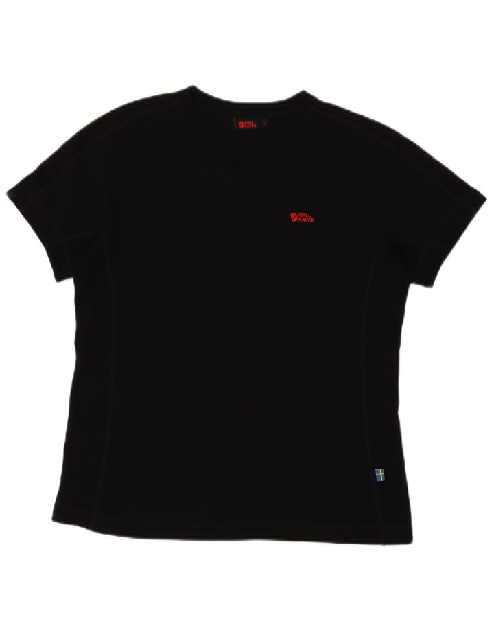 Fjall Raven - Camiseta para mujer, talla 40, talla M, poliéster negro