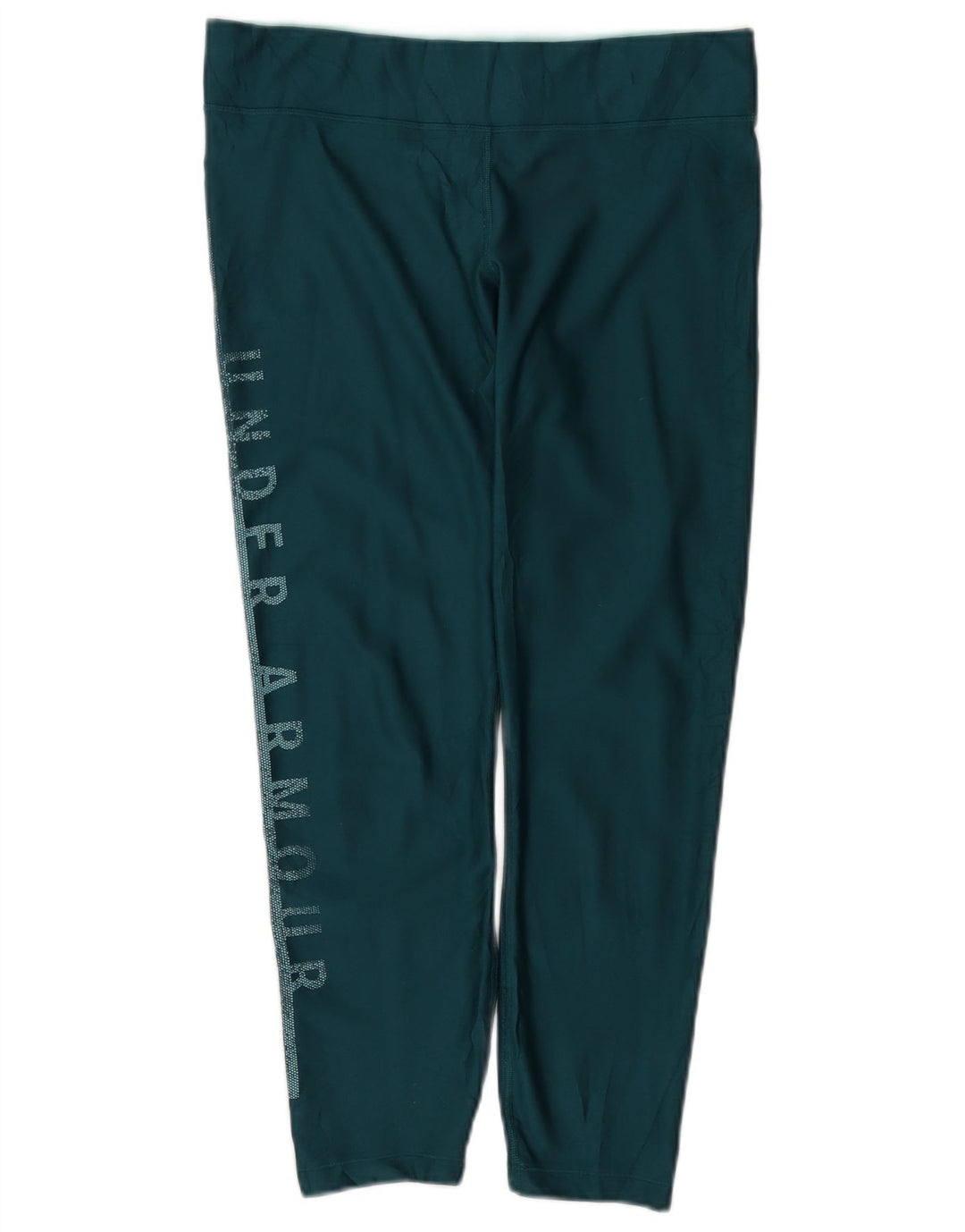 Under Armour Leggings capri de compresión para mujer, talla 40, color verde grande