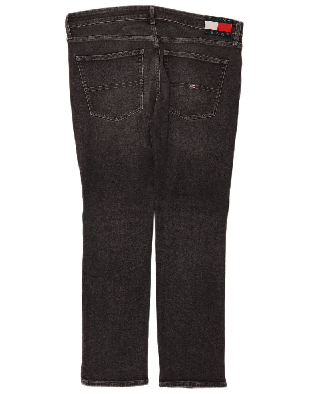 Tommy Hilfiger Vaqueros ajustados para hombre W38 L32 Algodón gris