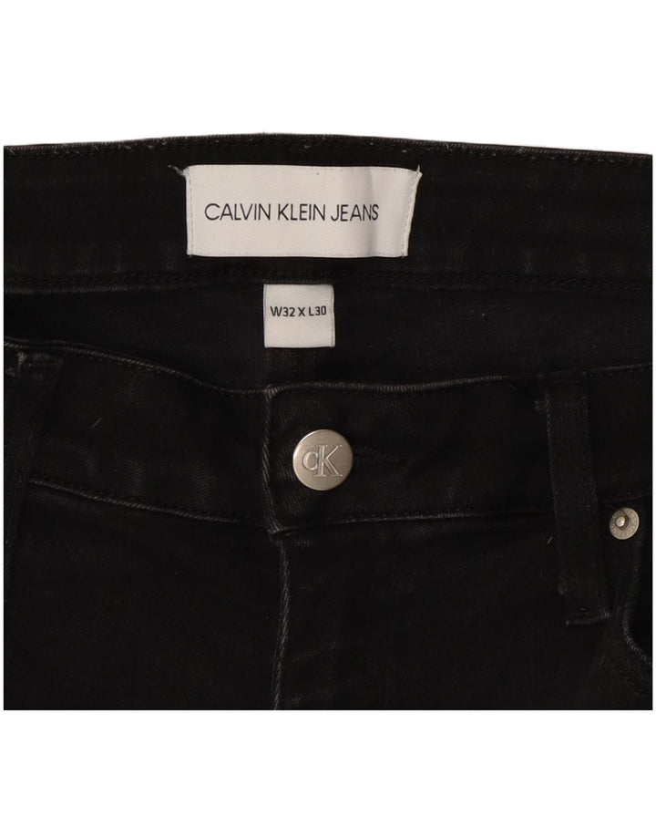 Vaqueros ajustados para mujer Calvin Klein W32 L30 Negro