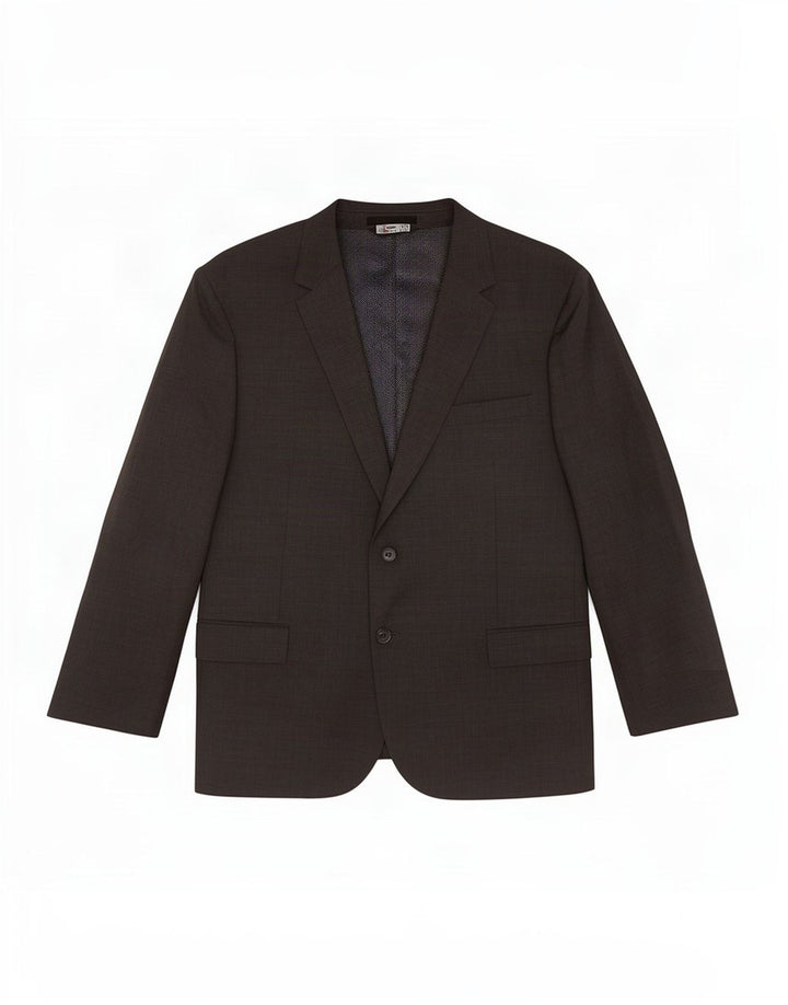 Marks & Spencer Chaqueta tipo blazer de 2 botones para hombre UK 46 XL Poliéster negro