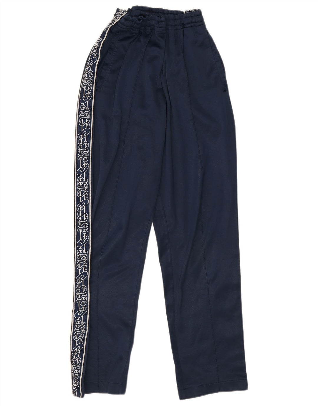 Asics Hombre Graphic Chándal Pantalones Pequeño Azul Marino