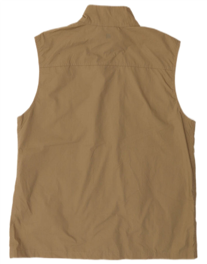 Mountain Warehouse Chaleco utilitario para hombre Reino Unido 40 Grande Poliéster beige
