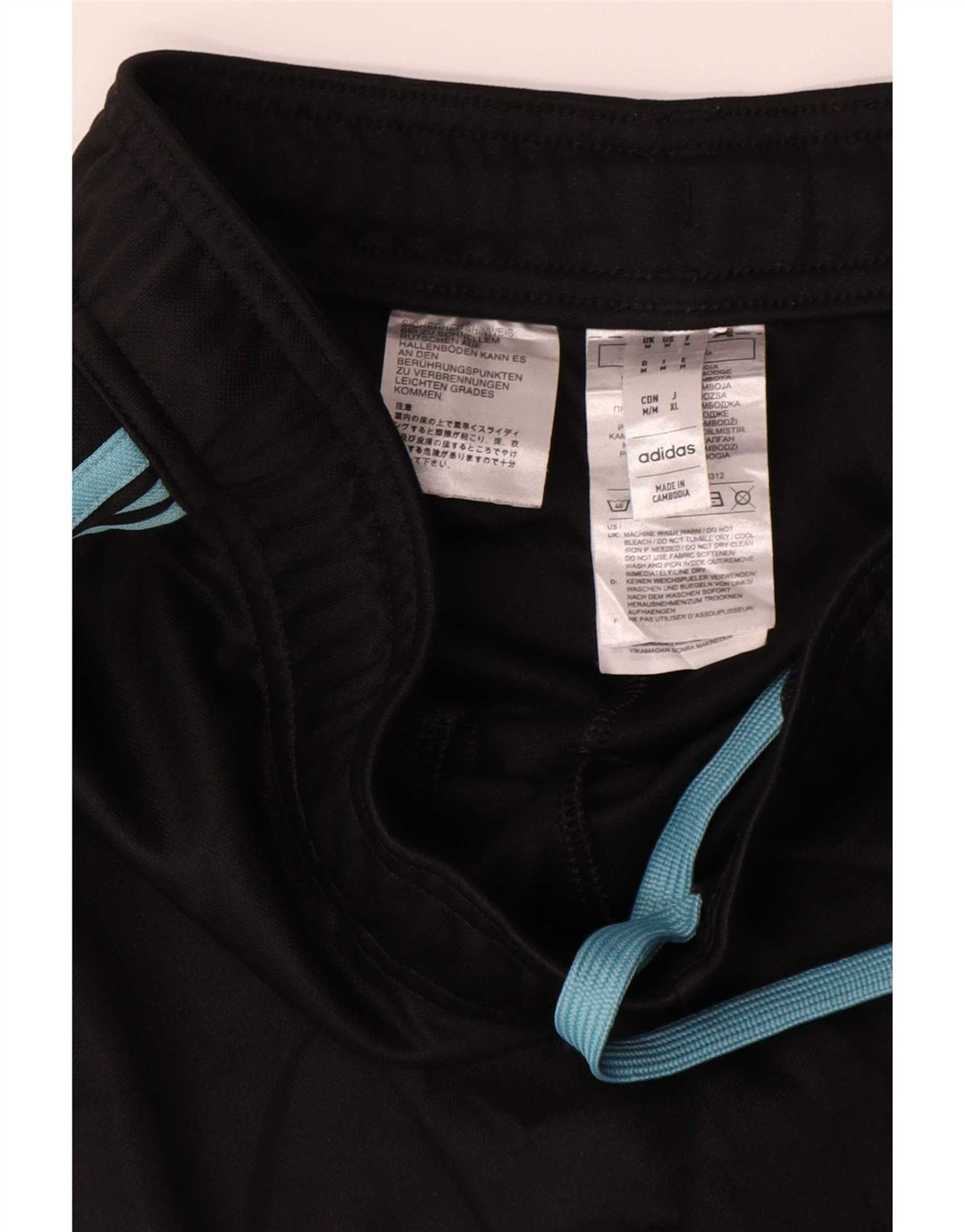 Adidas Hombre Aeroready Pantalones De Chándal Mediano Negro Poliéster