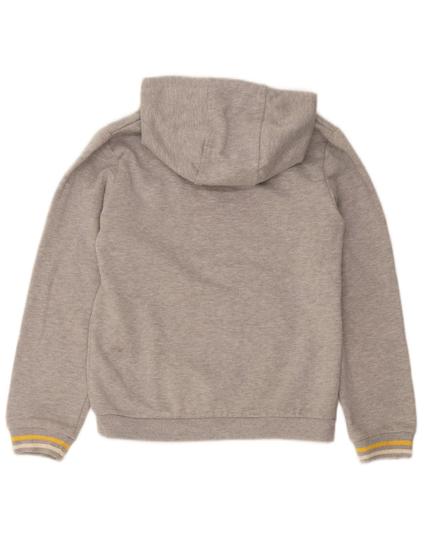 Mountain Warehouse Jersey con capucha y gráfico para niños 12-13 años Gris moteado