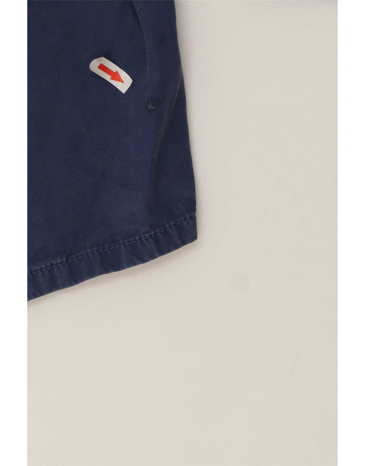 Marks & Spencer Pantalones cortos tipo cargo regulares para hombre W36 Algodón azul grande