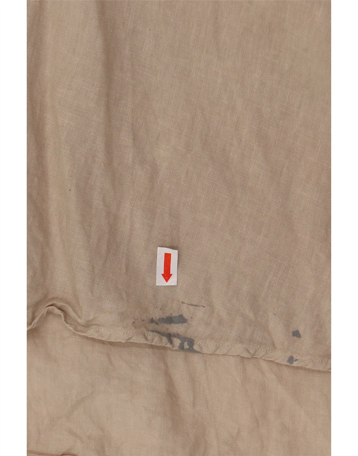 HUGO BOSS Mens Shirt Medium Beige