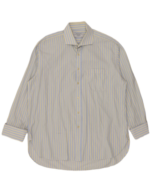 Charles Tyrwhitt Camisa formal para hombre Talla 42 16 1/2 Raya azul grande
