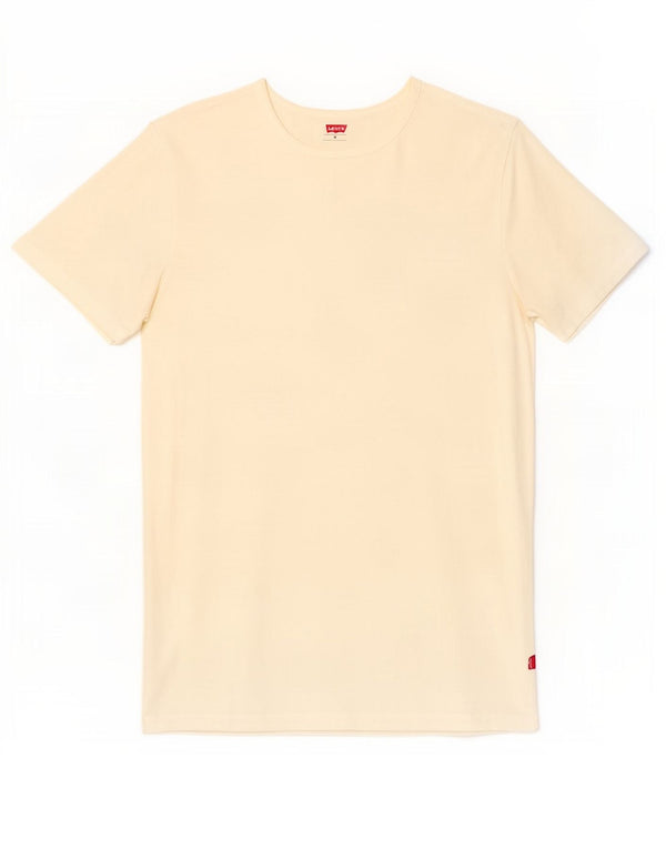 Levi's Camiseta para hombre Top Medium Off White