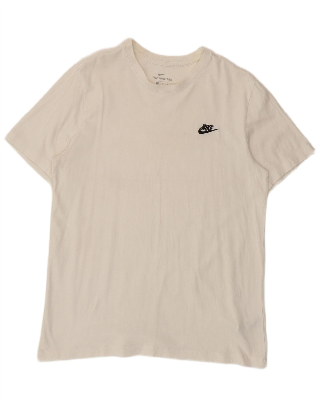 Nike - Camiseta para hombre, talla grande, algodón blanco