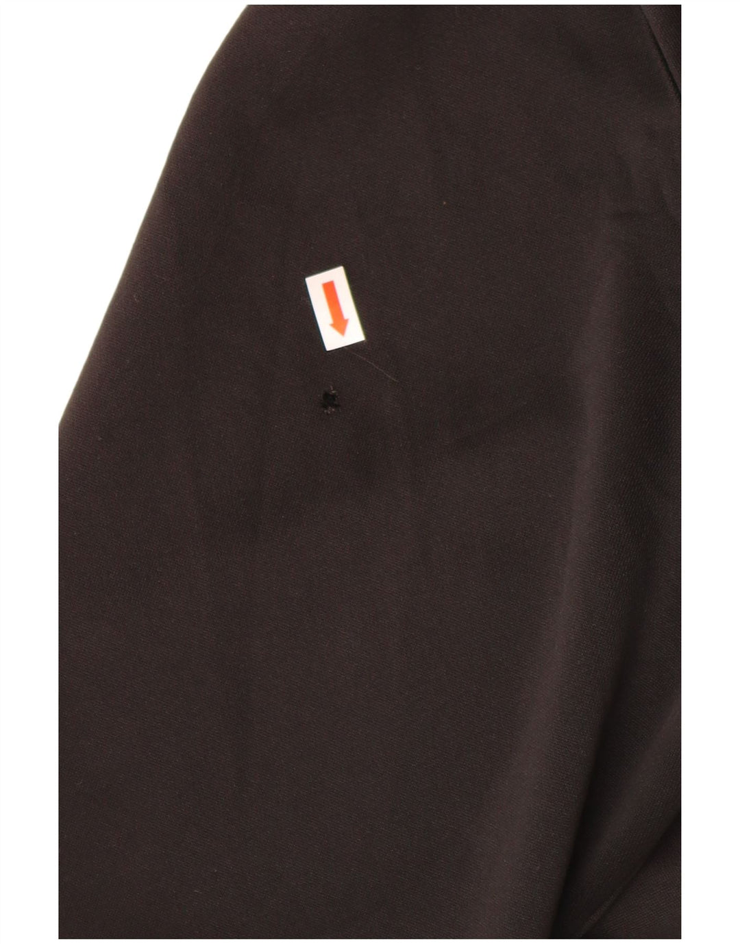 ADIDAS Hombre Chándal Top Chaqueta Grande Negro Colorblock Poliéster