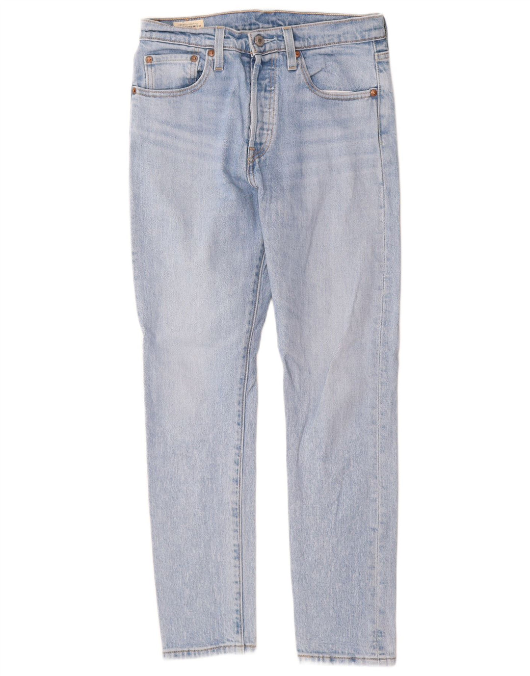 Vaqueros Levi's Mujer 501 Rectos W27 L28 Algodón Azul