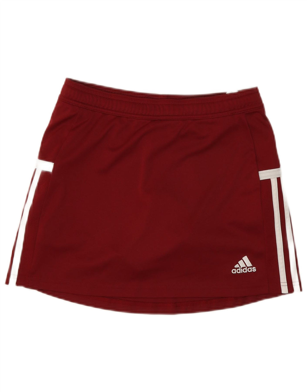 Adidas Mujer Aeroready Skort UK 8/10 Pequeño Poliéster Burdeos
