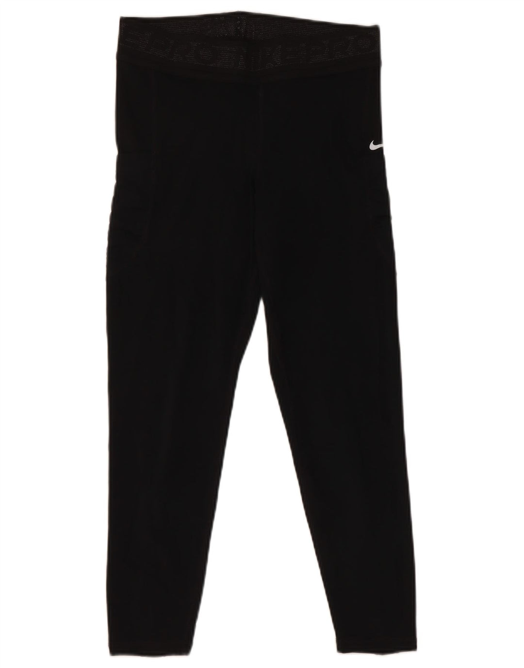 Nike Leggings cortos para mujer UK 44 Mediano Negro Poliéster