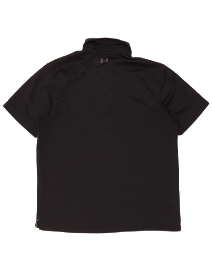Polo Under Armour Hombre Grande Poliéster Negro