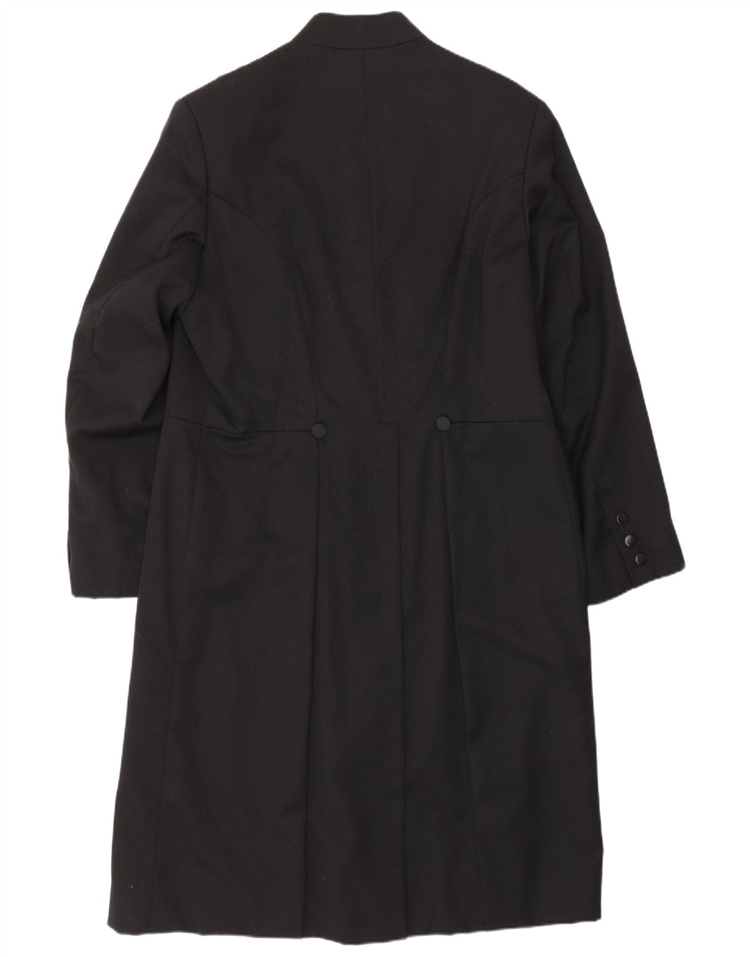 Vintage hombres Tailcoat Blazer chaqueta Reino Unido 38 medio negro