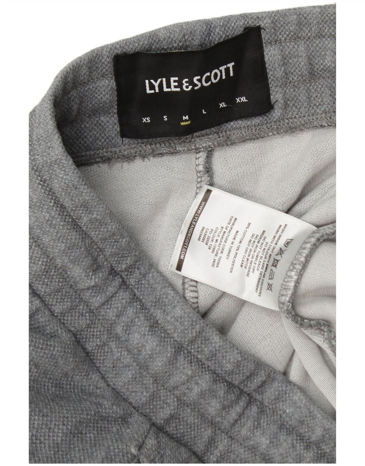 Pantalones De Chándal Lyle & Scott Hombre Joggers Gris Medio Algodón